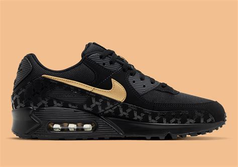 nike air max black and gold maat 39|Nike Air Max 90 black gold.